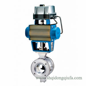 氣動(dòng)V型球閥的選型