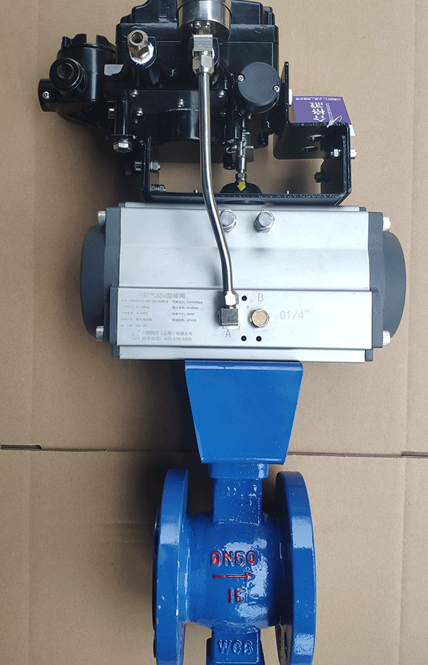 氣動V型球閥-調(diào)節(jié)型-DN50